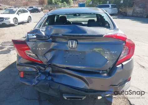 2020 Honda Civic Sport from USA, damaged, VIN 2HGFC2F87LH505108